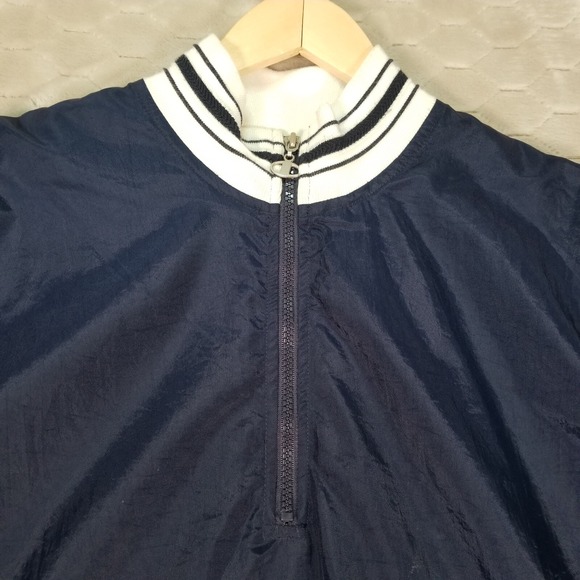 Champion Men's Windbreaker Size Lg 1/4 Zip Pullover Athletic Jacket - Picture 4 of 10